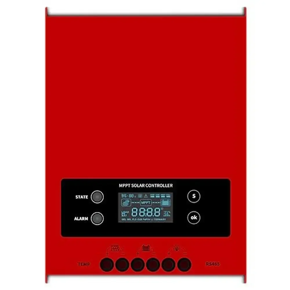 

Esmart 4 Series MPPT Charge Controller 100A 12/24/36/48V PV 250V Regulator LCD Display RV Use High Efficiency Protection