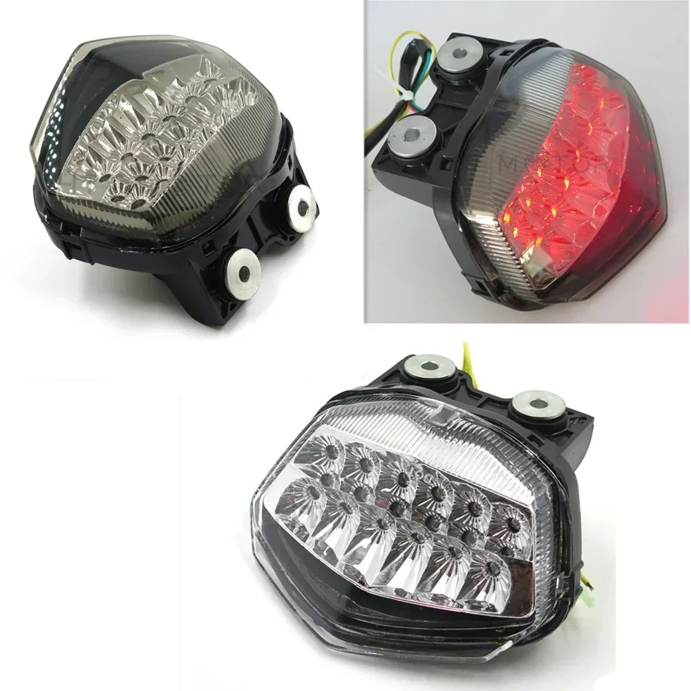 

Led Tail Brake Light Turn Signal for Kawasaki Ninja 250R Ex250 2008-2012 Clear Lens Motorcycle Part