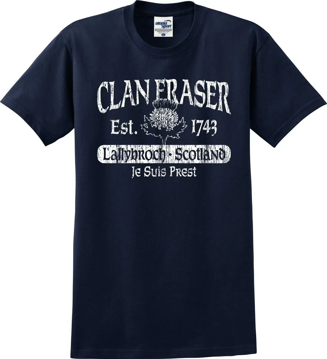 

Clan Fraser Lallybroch Scotland Thistle Unisex T-Shirt