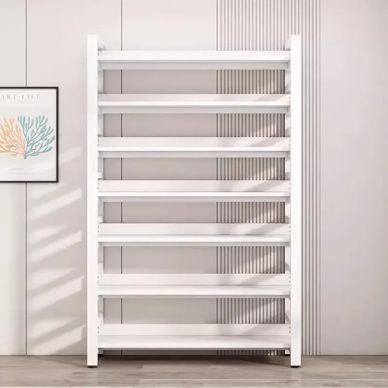 Multi Layer Floor to Ceiling Display Shelves for Supermarket Convenience Store Pet Shop Bookstore Snack Rack Storage Cabinet