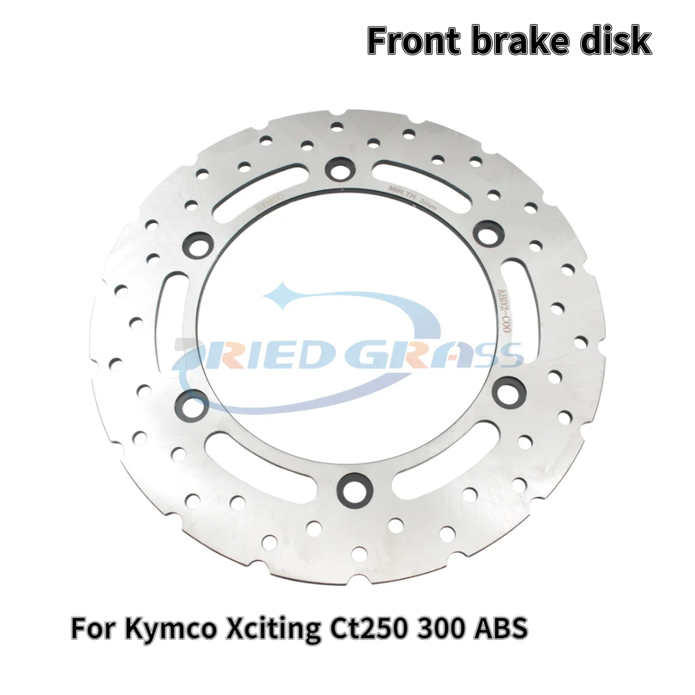 Motorcycle Front and Rear Brake Discs for Kymco Xciting Ct250 300 ABS