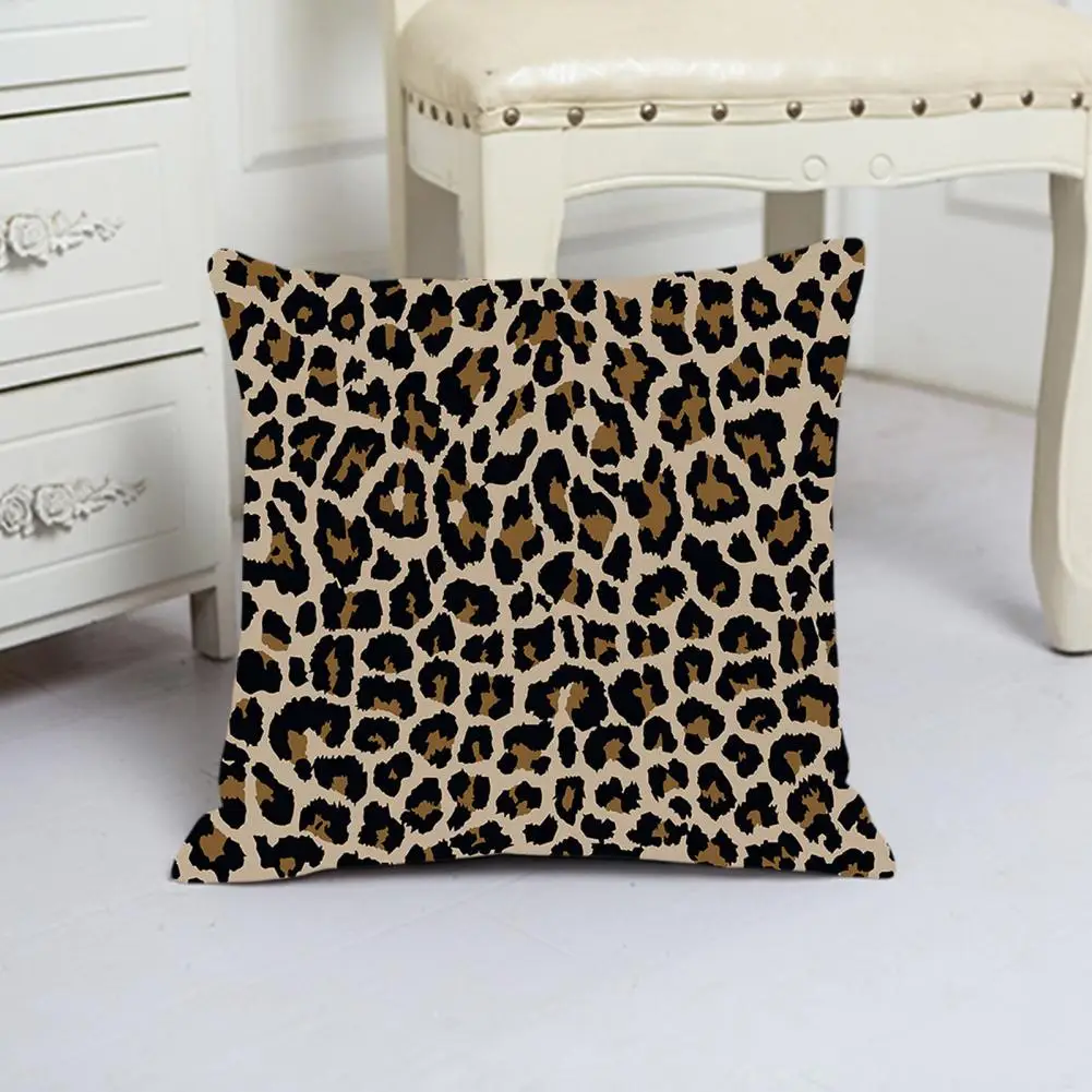 Funda de almohada decorativa suave con cremallera oculta, fundas de cojín impresas para un mantenimiento fácil, juego de resistencia al desgaste