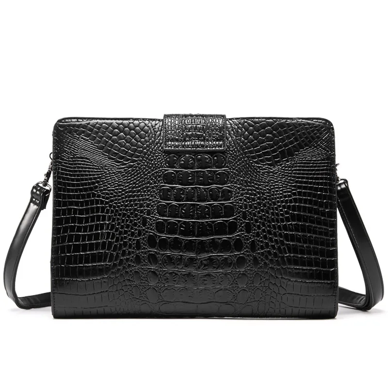 Vintage Crocodile women Clutches PU leather Shoulder bag for female Crossbody bags Brand design Ladies envelope clutch bolsas