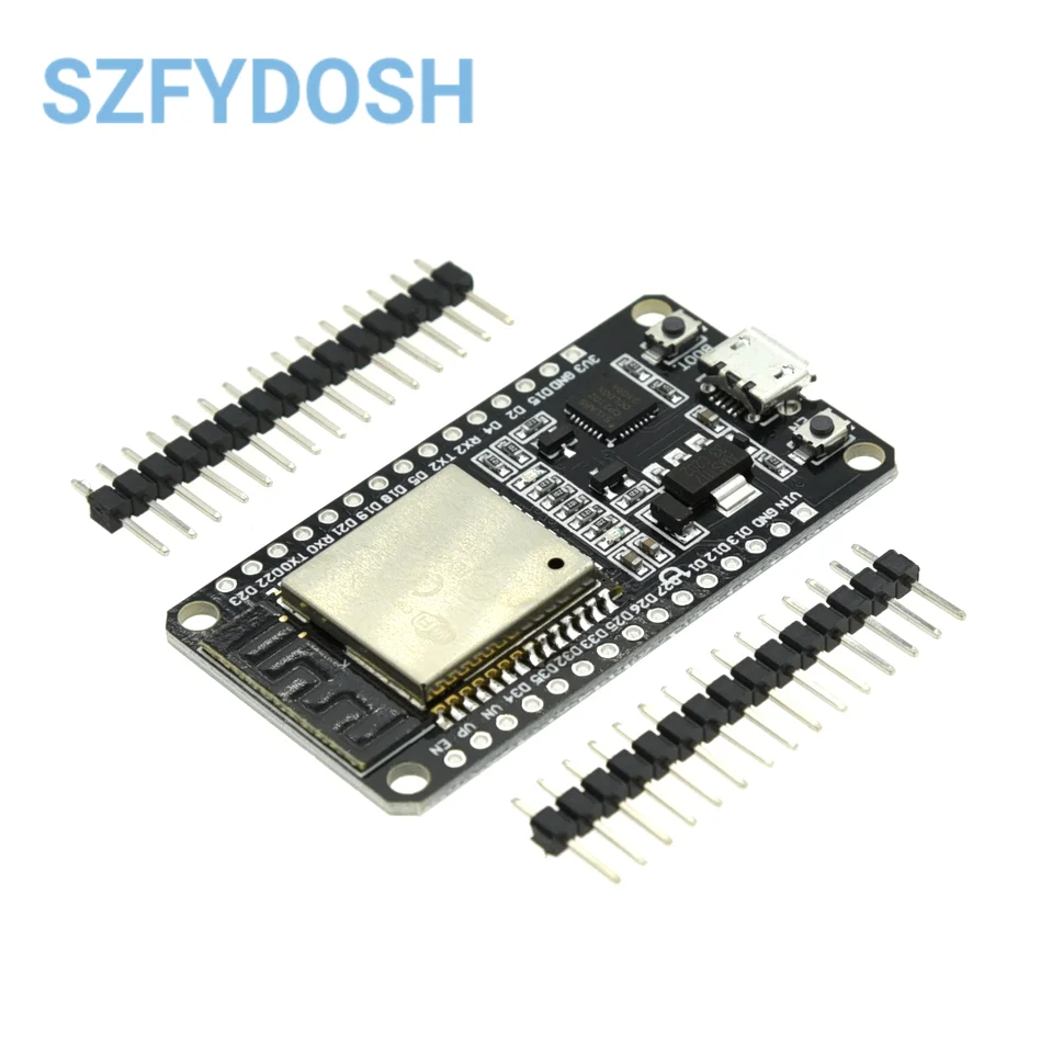 Imagem -05 - Placa de Desenvolvimento Esp32 Dual Core Micro Tipo-c Wi-fi e Bluetooth Compatível Consumo de Energia Ultra Baixo Cp2102 30p Esp32s