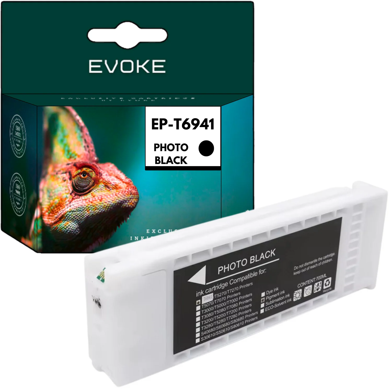 Epson T6941 Printer Inkt Zwarte Foto (Foto Zwart) | 700 Ml