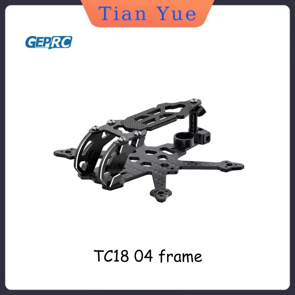 

GEPRC GEP-TC18 O4 Carbon Fiber Frame Kit for T-Cube18 DIY RC FPV Quadcopter Drone Accessories Parts