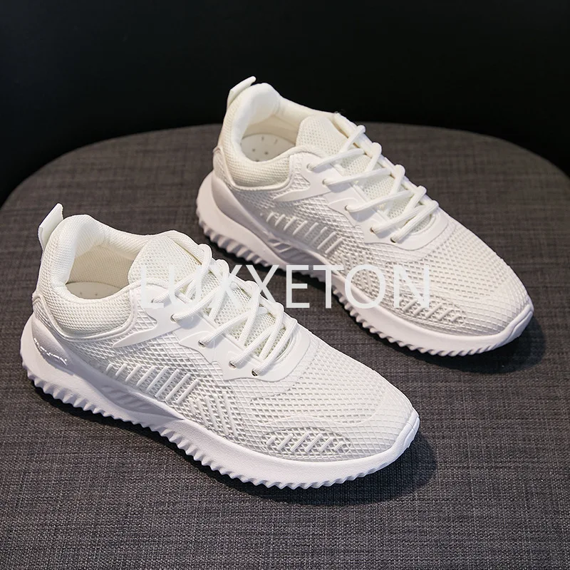 2024 Spring and Autumn New Korean Edition Sports and Casual Shoes Increase Breathability and Exercise Women's Running Shoes