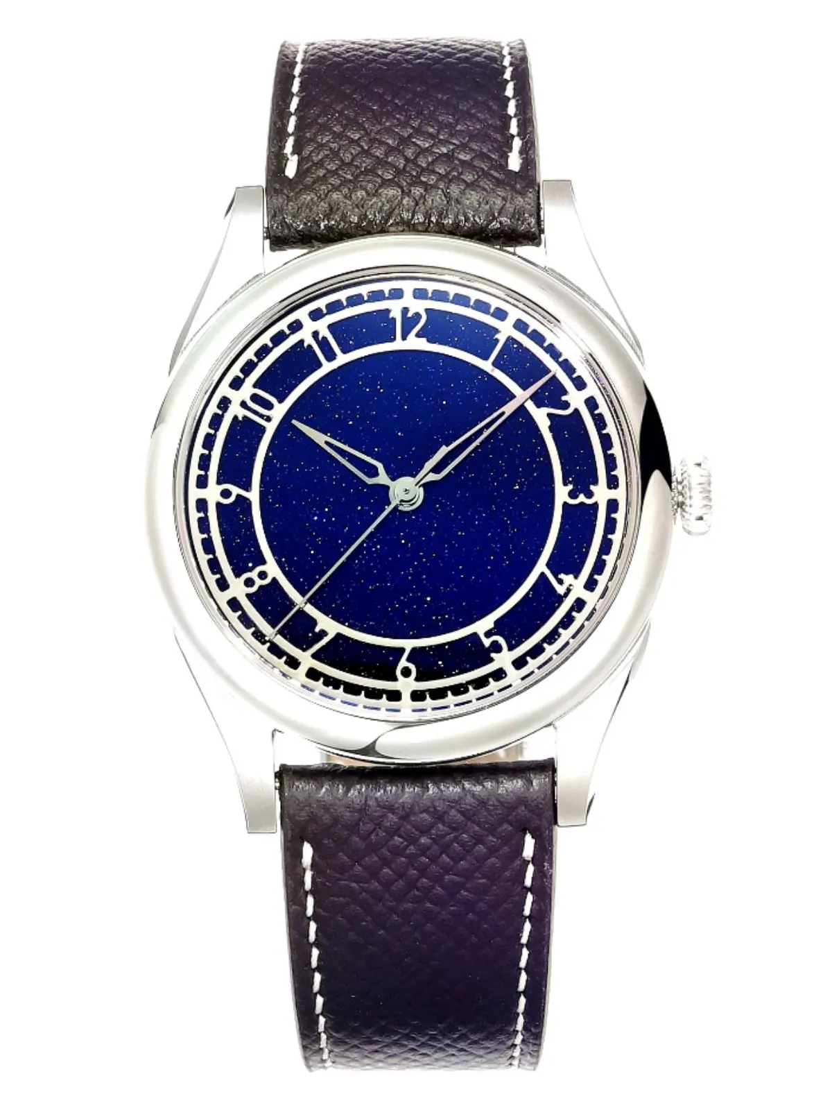 Perfect Time Watch  New Gemstone Plate Watch Custom Movement Mechanical Watch Blue Sandstone Green Sandstone Star