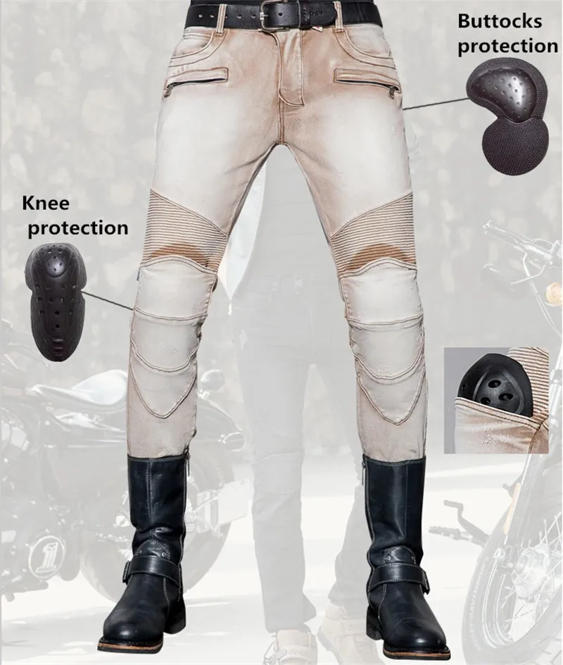 

Special Offer Pantalones Motocicleta Hombre Duhan Uglybros Motorpool Jeans Motorcycle Riding Pants