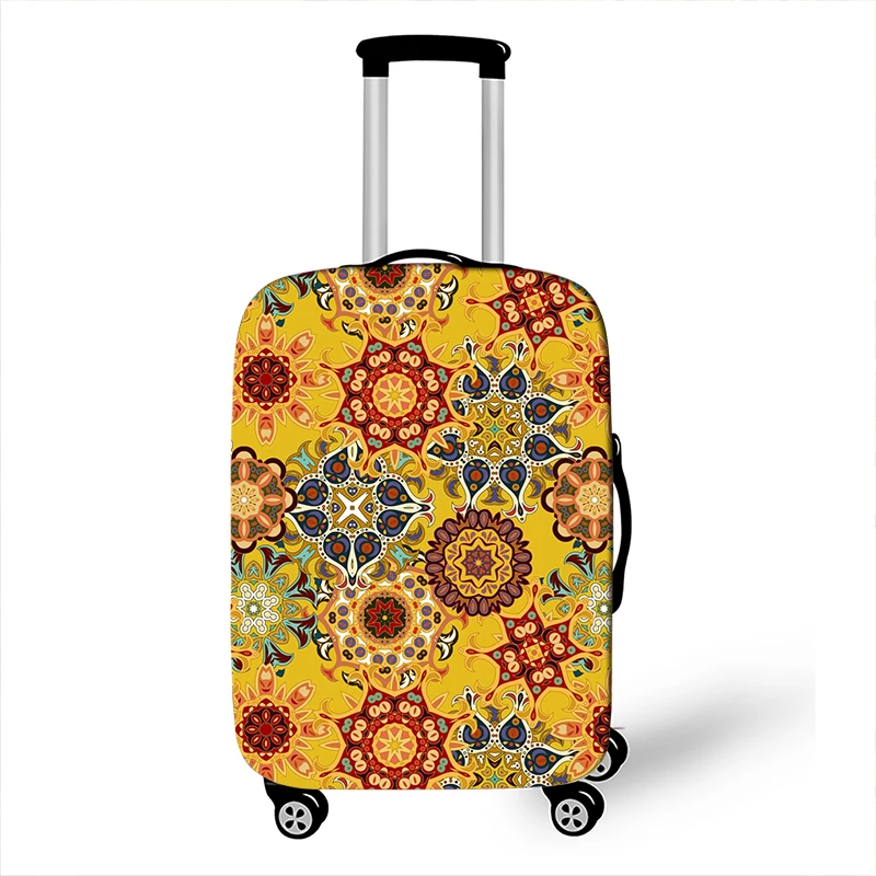 Gypsy Romani Flag Graphic Print Luggage Cover Travel Accessories Anti-dust Suitcase Protective Covers Elastic Trolley Case Cover