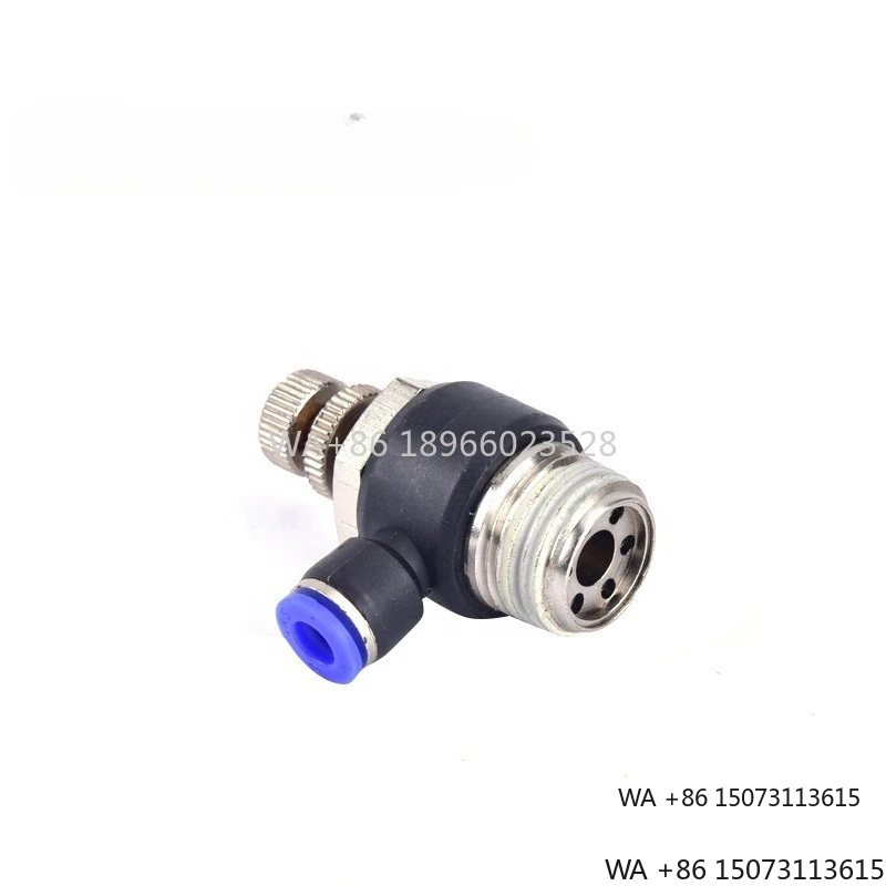 Zdjęcie 5: Złączka pneumatyczna krzyżowa z tworzywa sztucznego AirTAC serii Blue SL, SL8-01 SL8-02 SL8-03 SL8-04