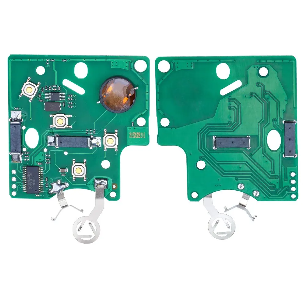 KEYECU-tarjeta inteligente FSK PCF7952, 433MHz, manos libres sin llave para Renault Zoe, Megane III, Fluence, Laguna III, Scenic 2009-2015, 28597579r