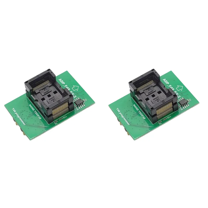 new-2x-tsop48-nor-programmer-adapter-wire-burning-socket-for-t48-adp-f48-ex2-tsop48-2-chip-socket