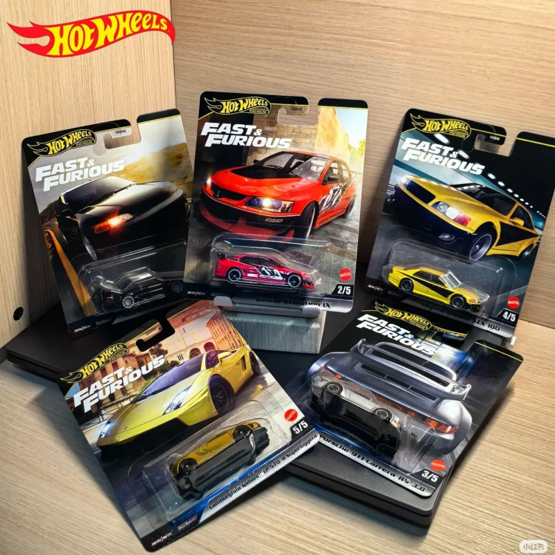 

Hot Wheels FAST & FURIOUS Модель автомобиля 1/64 2025 Lamborghini Porsche Honda Toyota Коллекция моделей автомобиля из сплава, игрушка в подарок