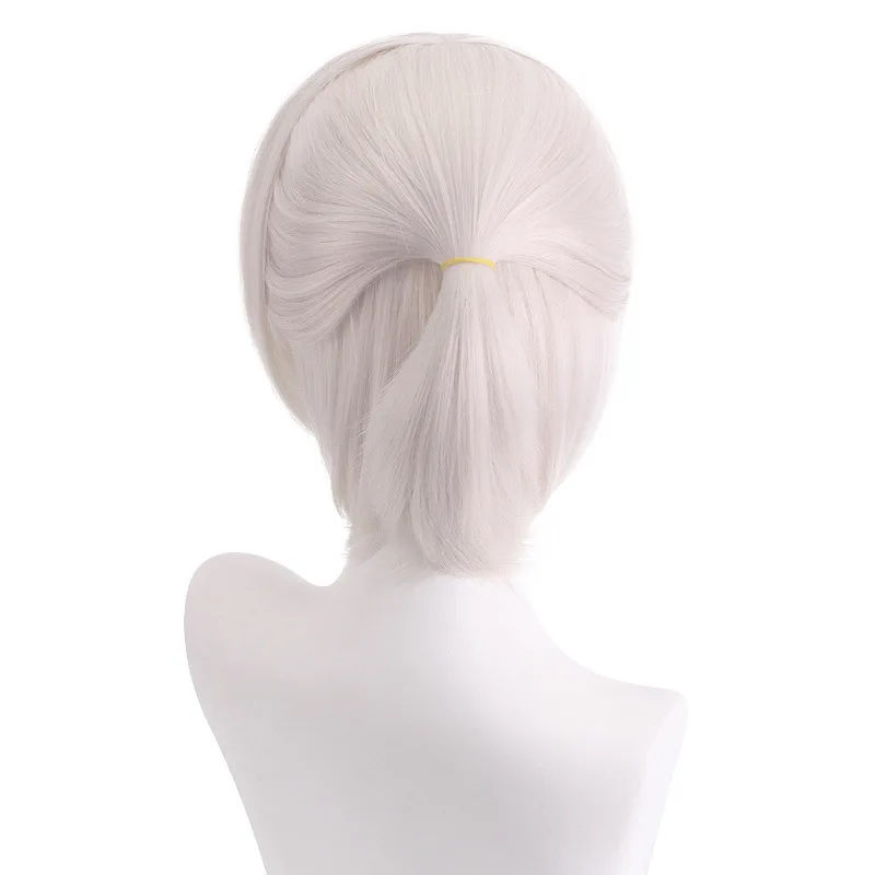 شعر مستعار اصطناعي طويل نصف يصل، خط شعر طبيعي، ألياف مقاومة للحرارة، للاستخدام اليومي للحفلات التنكرية