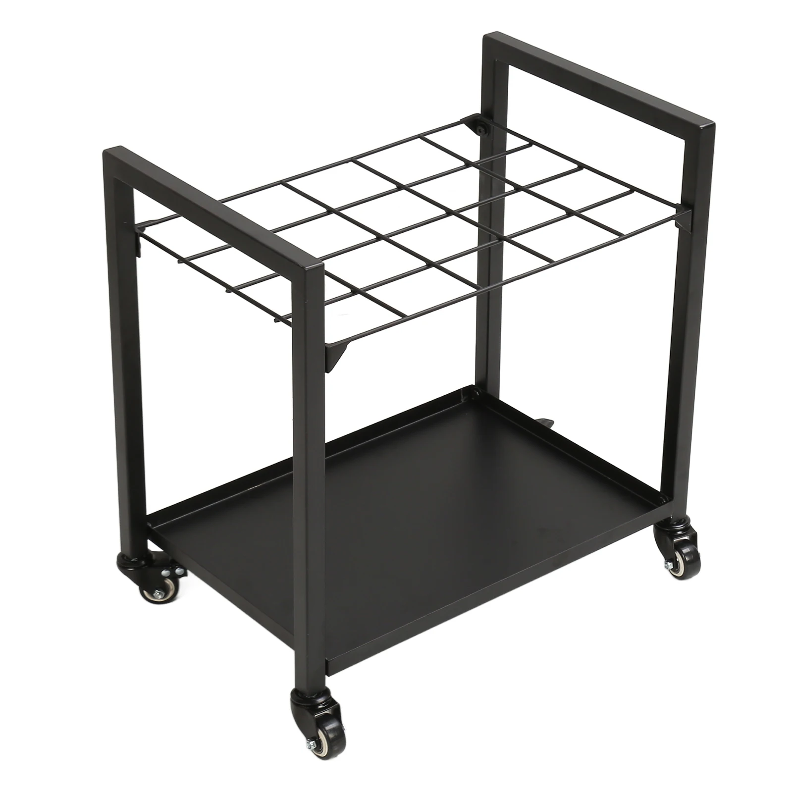 

20 Slots Blueprint Storage Rack Cart Blueprint Roll File Holder Metal Blueprint Holder with Wheels for Office School