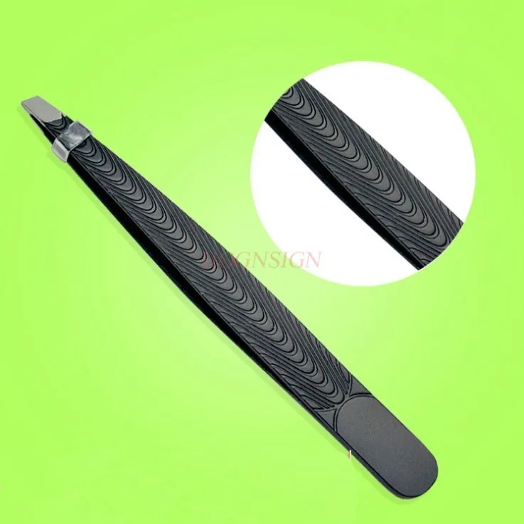 Clip for eyebrow trimming, stainless steel diagonal pliers for men's hair removal, diagonal thread