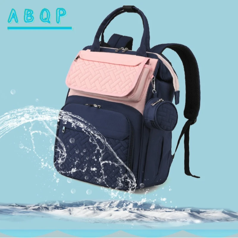 New Baby Bag Luxury Brand Fashion Diaper Bag Backpack Multifunctional Baby Diaper Bag Backpack Multifunctional High Quality