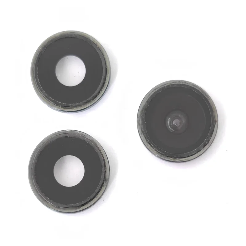 For iPhone X like 13pro Small Camera Lens With Frame Fake Camera Glass Ring Cap for DIY X to 13 pro Replacement Part