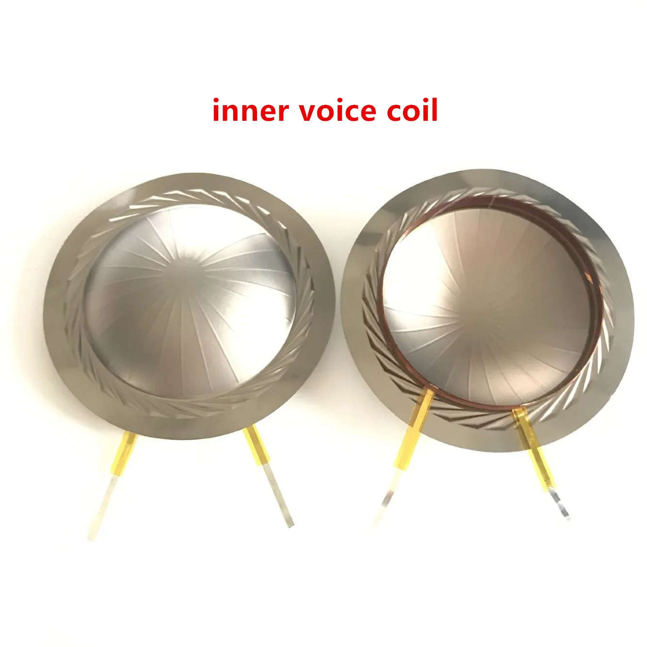 Wharfedale Titan D-701 용 2PCS 순수 알루미늄 와이어 Hiqh 품질 교체 다이어프램