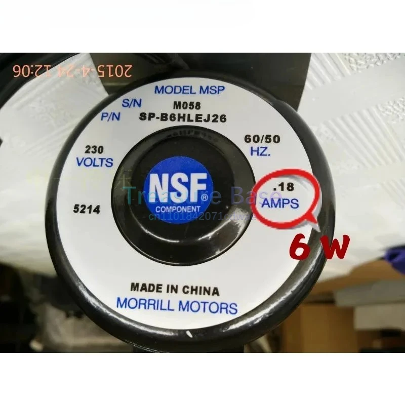 Uniwersalna pompa wody do kostkarki lodu 14W, pompa wody do kostkarki lodu NSF 3W, pompa wody do granulatora lodu 9W, silnik 6W