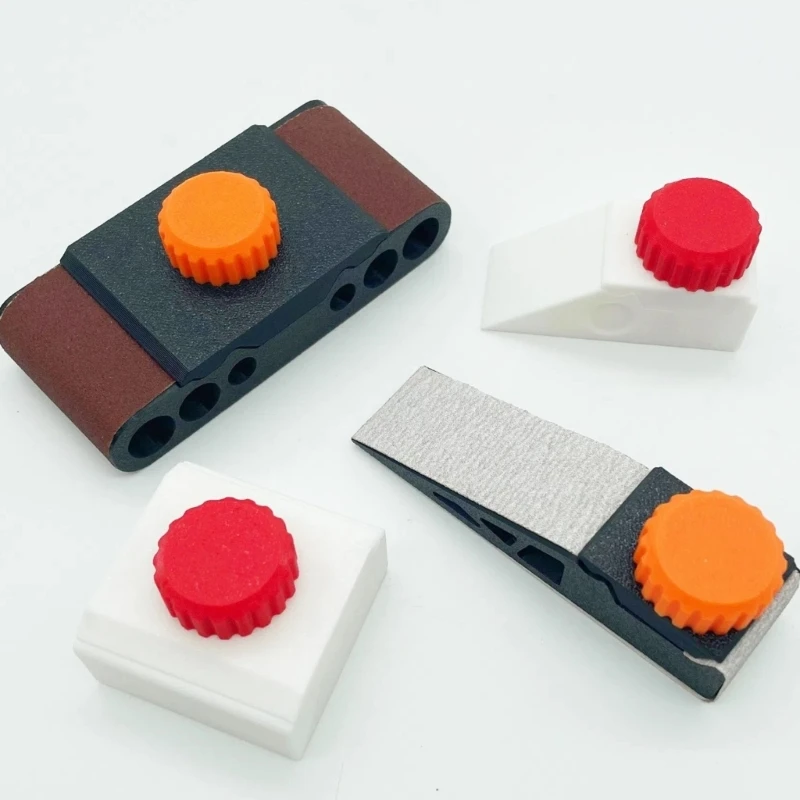 D84F Sandpaper Holder Hand Sander for Drywall Hand Sanding Blocks Set Sanding Clips