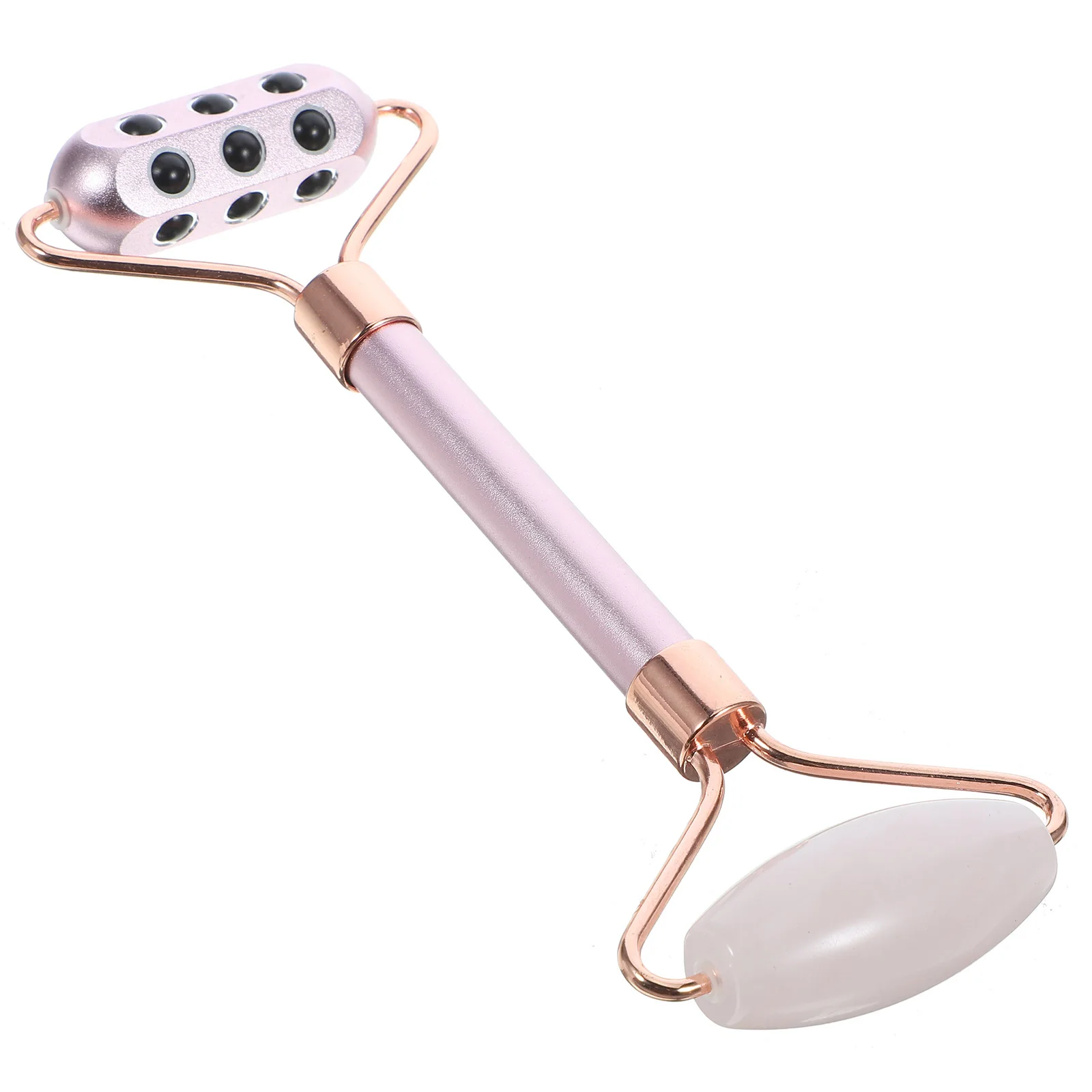 

Facial Roller Massager Beauty Stick Negative Ions Jade Massage Face Body Uplifting Aluminum Alloy Wear Resistant