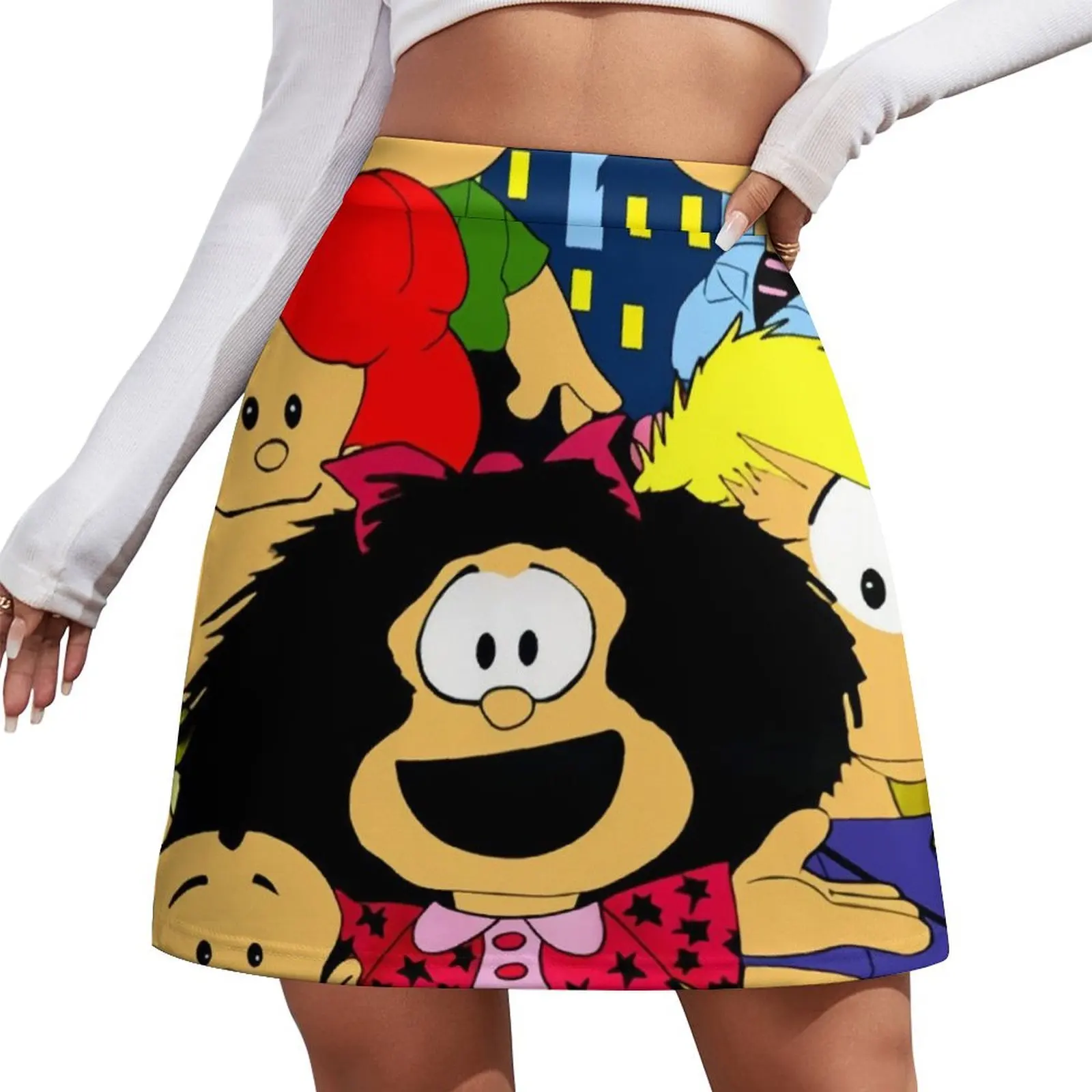 

Mafalda Family Aesthetic Poster Mini Skirt Summer dress short skirt new in dresses Woman short skirt