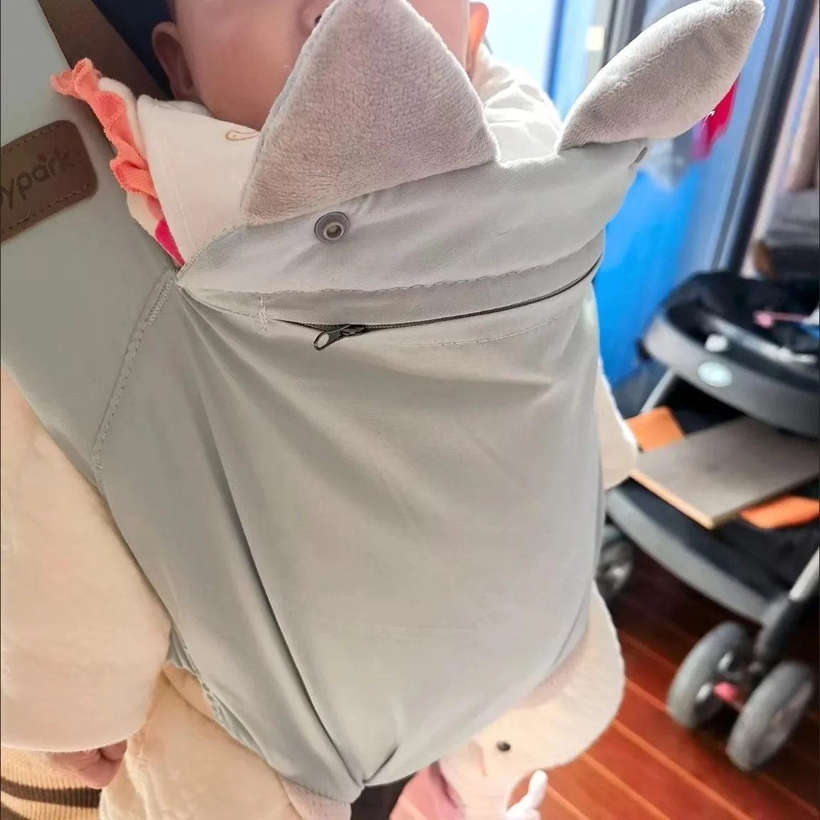 

Portable Baby Front and Back Dual-use Carrier Belt Travel Lightweight Multi-functional Shoulder Front and Back Baby Carrier