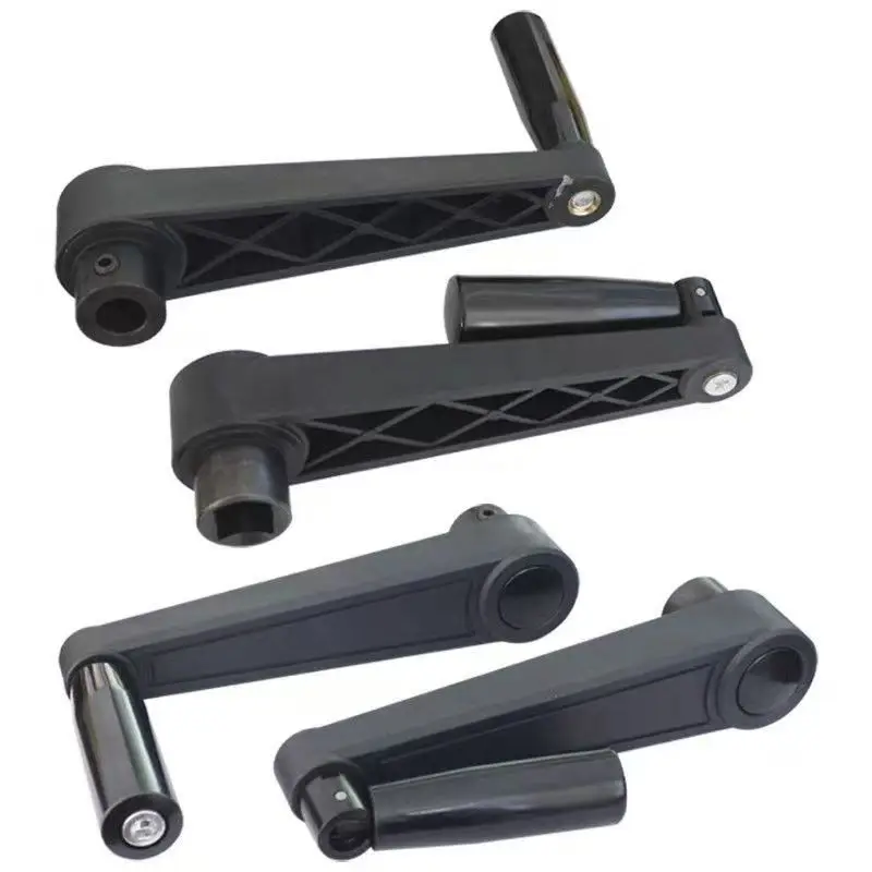 1Pcs 8/10/12/14/16/20mm Round Hole/square Hole Mounting Foldable/Non-foldable Crank Handles for Lathe Milling Machine Revolving