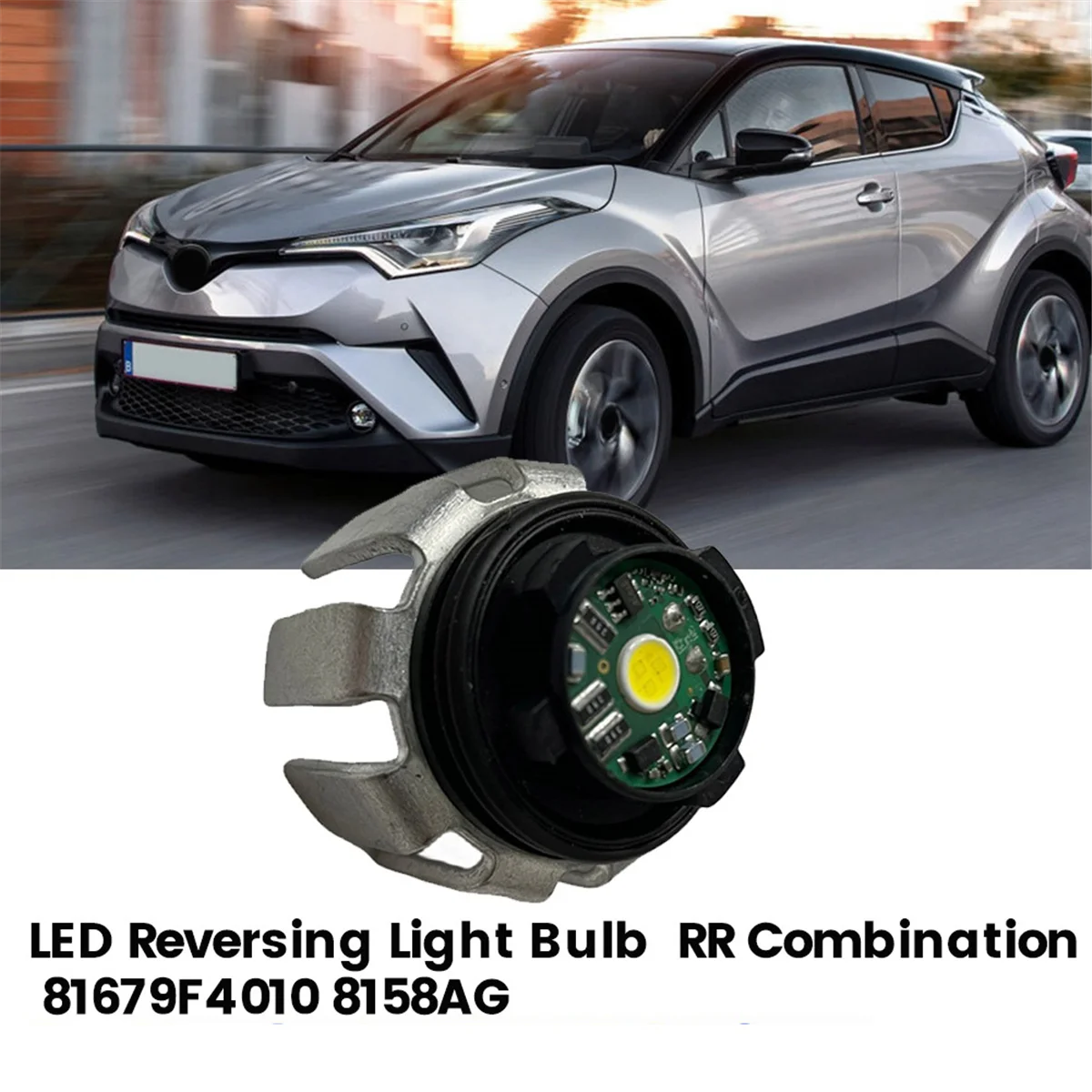 Rear LED Reversing Light Bulb 81679F4010 8158AG for Honda C-HR CHR 2016- Turn Signal Taillight Module LED RR Combination