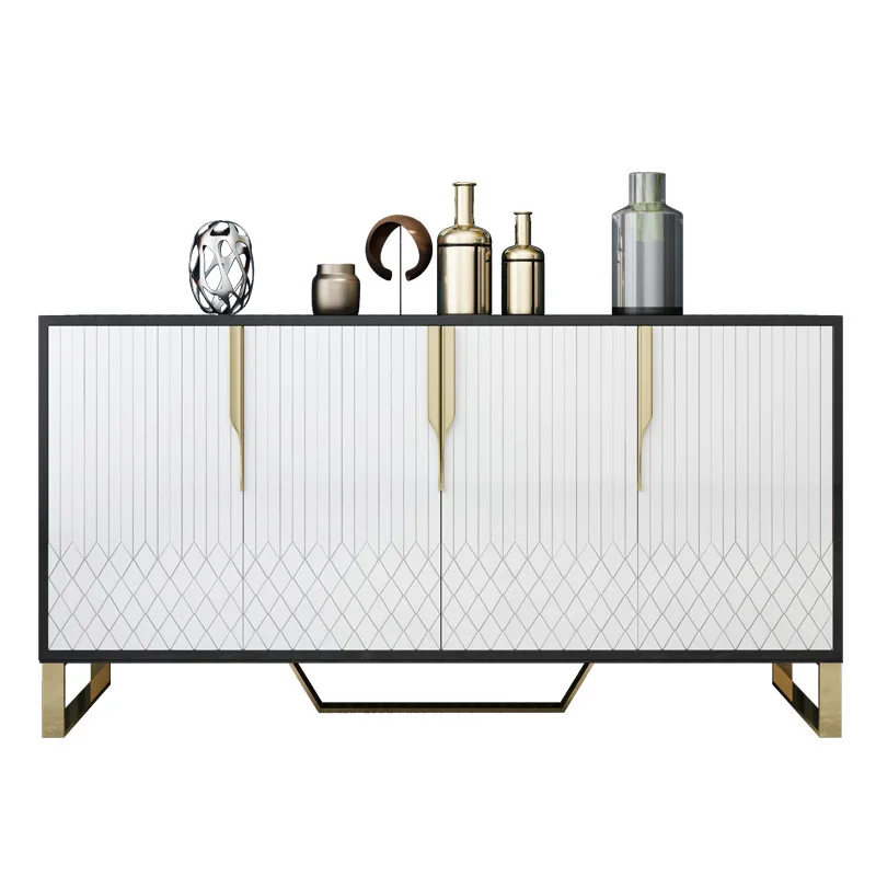 

Светлый роскошный обеденный боковой шкаф в гонконгском стиле, перегородка для гостиной, роскошный дверной шкаф, шкафчик