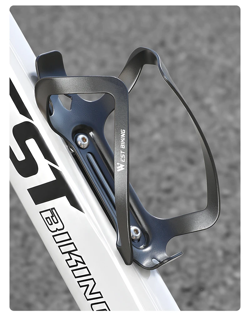 WEST BIKING Flaschenhalter aus Aluminiumlegierung, leicht, robust, Fahrrad-Wasserflaschenhalter, MTB, Rennrad, Fahrradzubehör – Detail 16