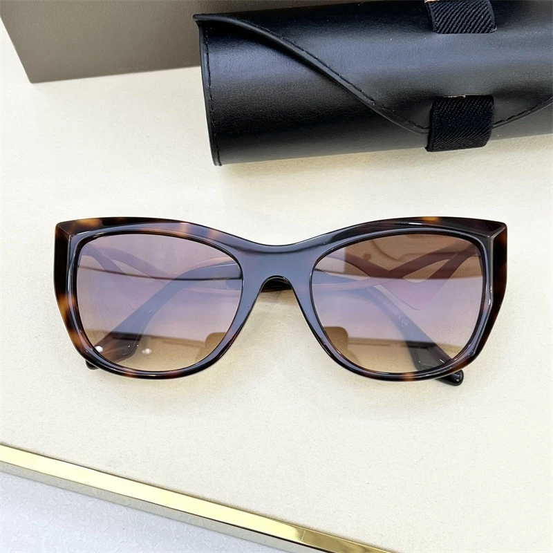 DILTA Icelus DTS438 luxury Sunglasses Female Cat Eye Fashion UV400 Pilot Outdoor Double Bridge lunette soleil femme