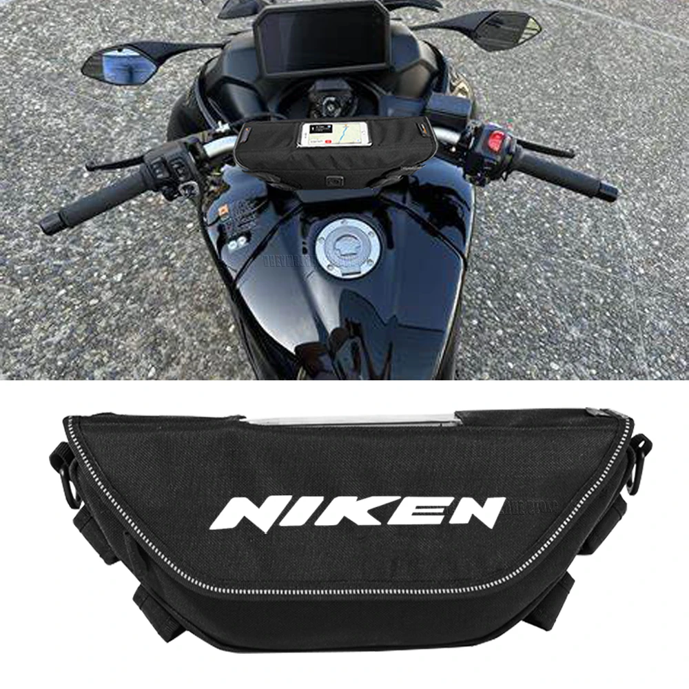 For Niken 850 2018-2021 2020 2022 2023 Waterproof motorcycle handlebar travel navigation bag