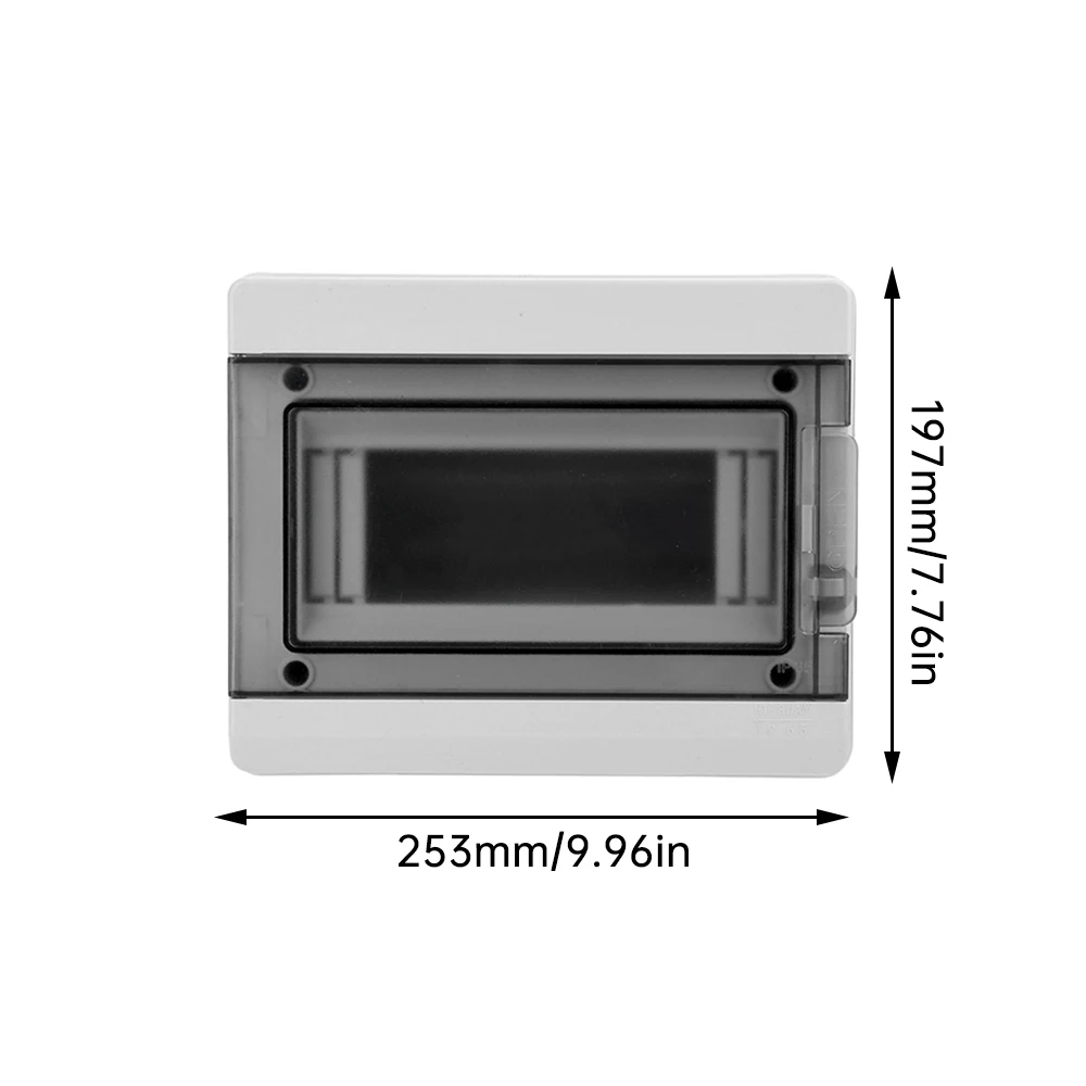 HT Series Junction Box 12WAY PC Plastic Outdoor Electrical IP65 Waterproof Distribution Box Power Supply