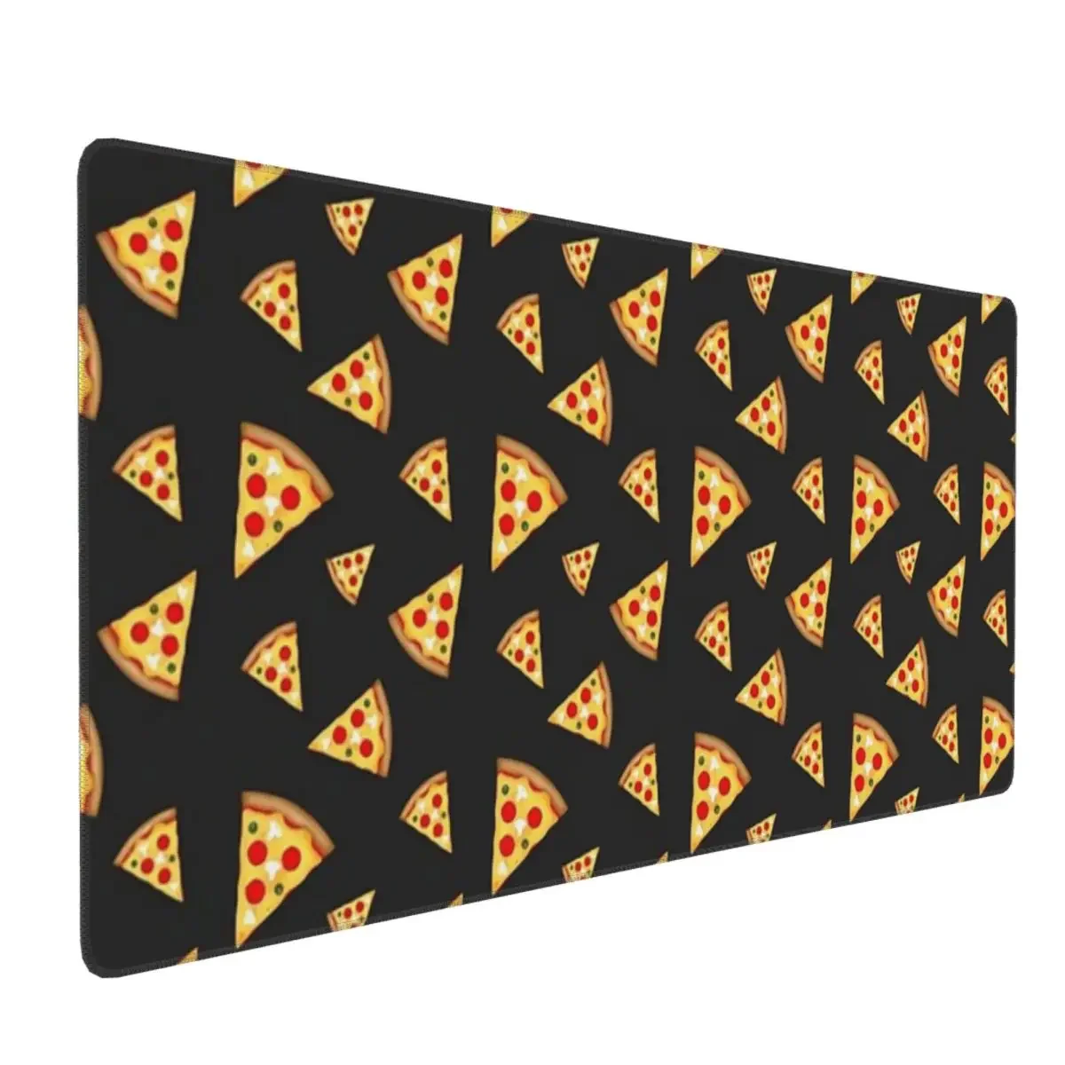 Cool And Fun Pizza Slices Pattern Socks58 Large Mouse Pad Computer Keyboard Mouse Mat Gaming PC Laptop Desk Mat Office Table Mat