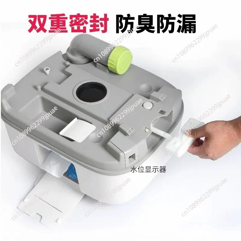 Chemical toilet portable toilet camping tent boat 24L load-bearing 200KG - view 4