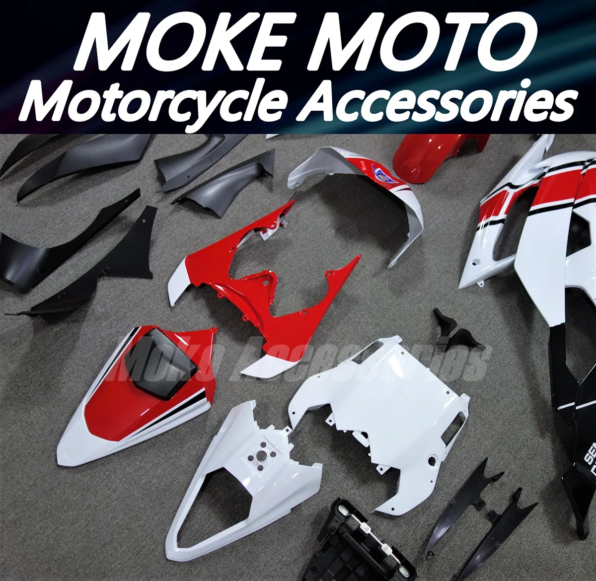 Motorcycle Fairings Kit Fit For Yzf R6 2008 2009 2010 2011 2012 2013 2014 2015 2016 Bodywork Set Abs Injection White