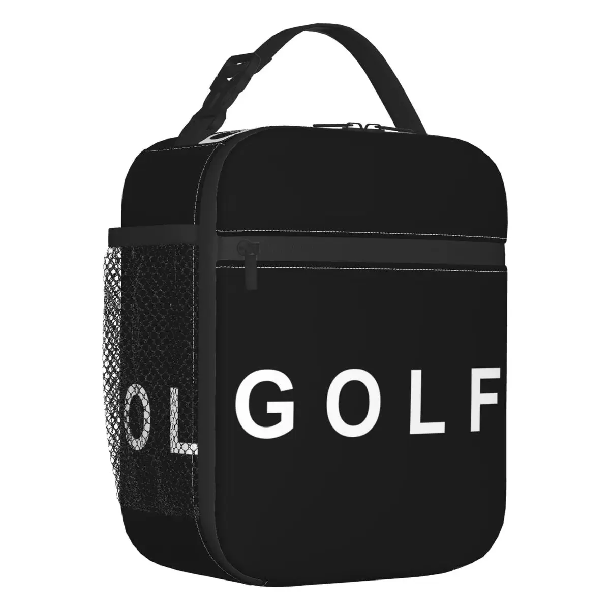 Custom Golf Logo Lunch Bag Men Women Cooler Warm Insulated Lunch Boxes for Children School