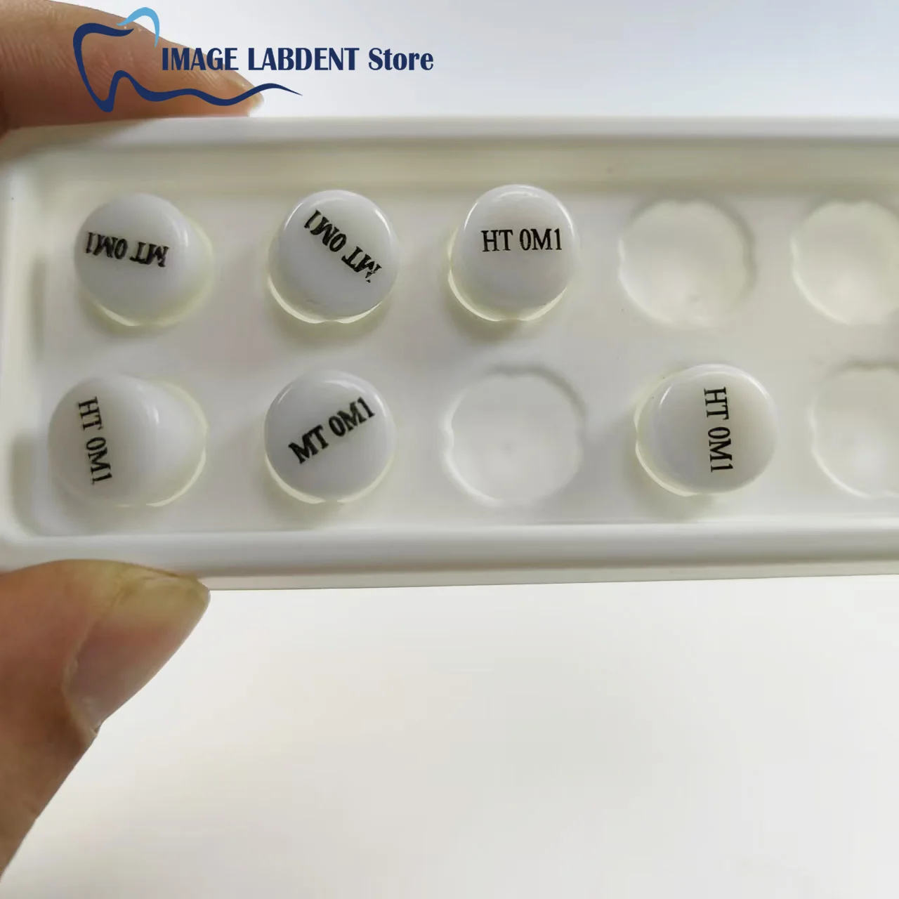 Lingots de presse de dentition de document naturel, céramique de verre, disilicate de lithium, matériel dentaire pour le système de cadcam dentaire