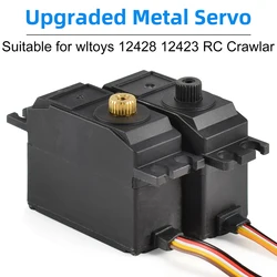 Metal Gear Servo Upgraded for Wltoys 1/12 12428 12423 1/10 10428 10428-A 10428-B 10428-B2 10428-C2 RC Desert Short Car