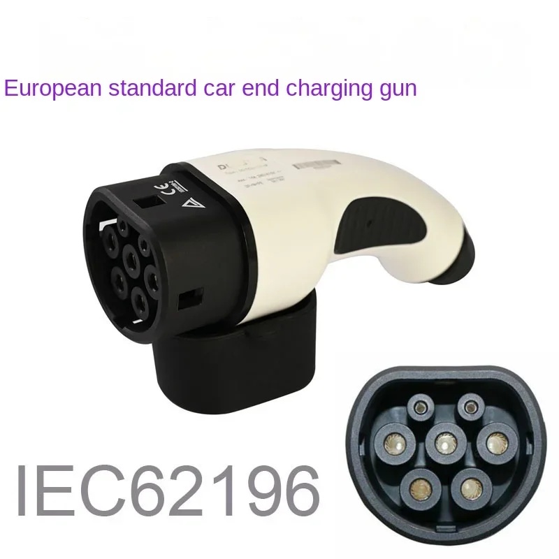 New Energy European Standard Type2 Charging Gun Iec62196 Plug AC 220 32a16a