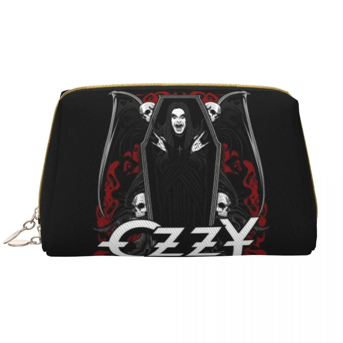 Ozzy Osbourne Cosmetic Bag Women Big Capacity British Heavy Metal Rock Music Singer Makeup Case Beauty Storage Toiletry Bags