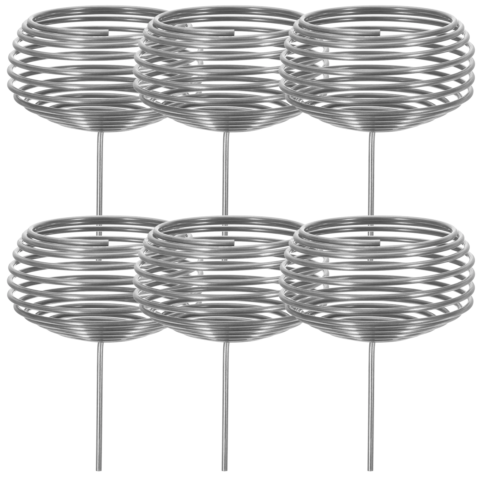

10pcs Box Stainless Steel Planting Baskets Pellets Bin Reusable Gardening Containers Bonsai Mesh Fertilization Tool