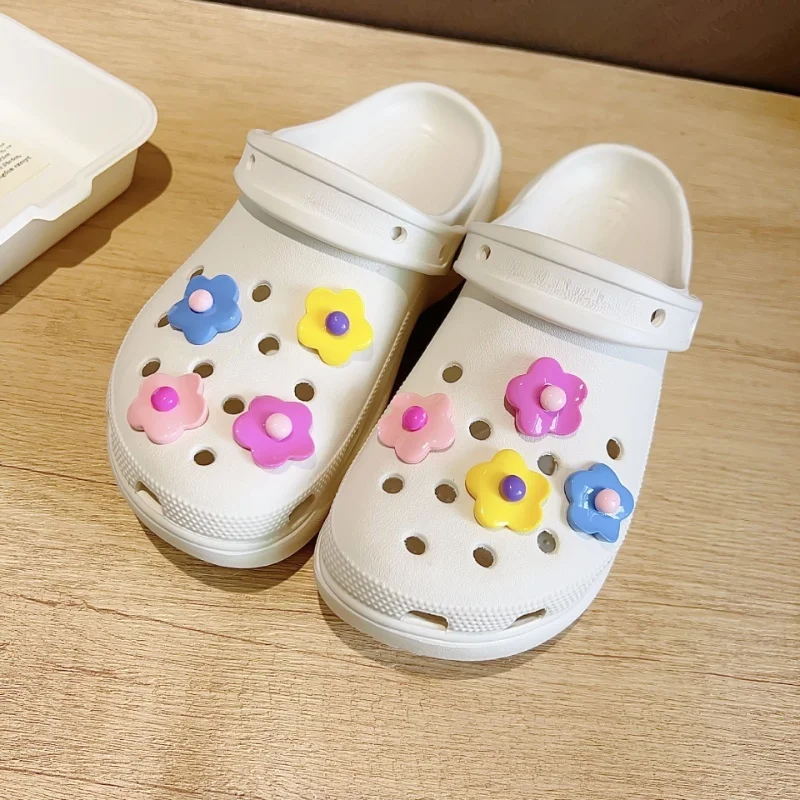 New Diy Colorful Shoe Accessories Resin Detachable Candy Colored Diy Accessory Perfect Christmas And Birthday Gifts