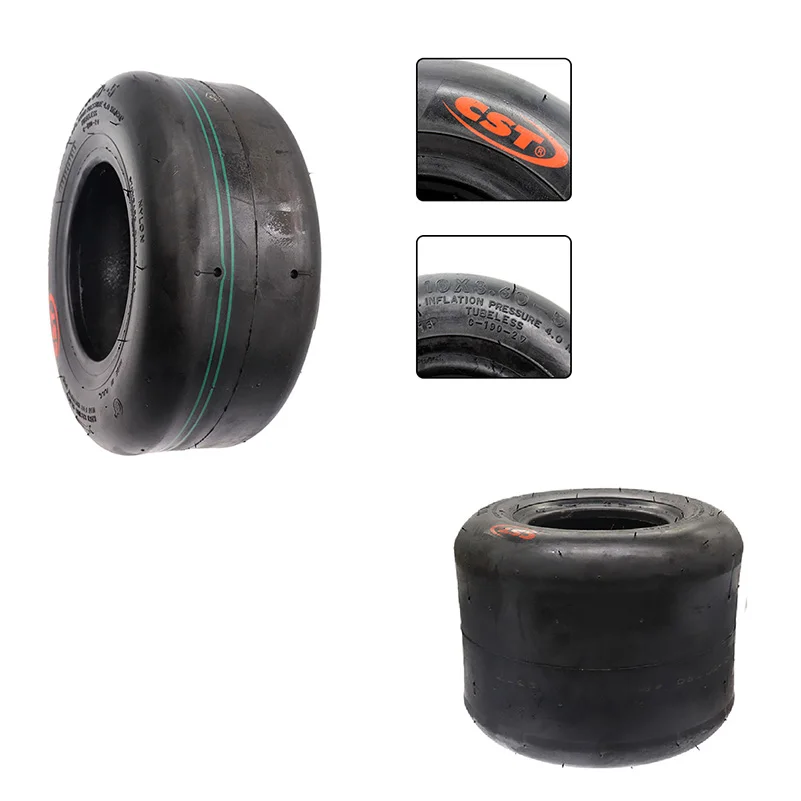 High Quality 10x3.60-5 Go Karts Tubeless Tyre Rain Pattern for DIY Go Karts ATV Wheel 10 Inch 11X7.10-5 Vacuum Tire image 3
