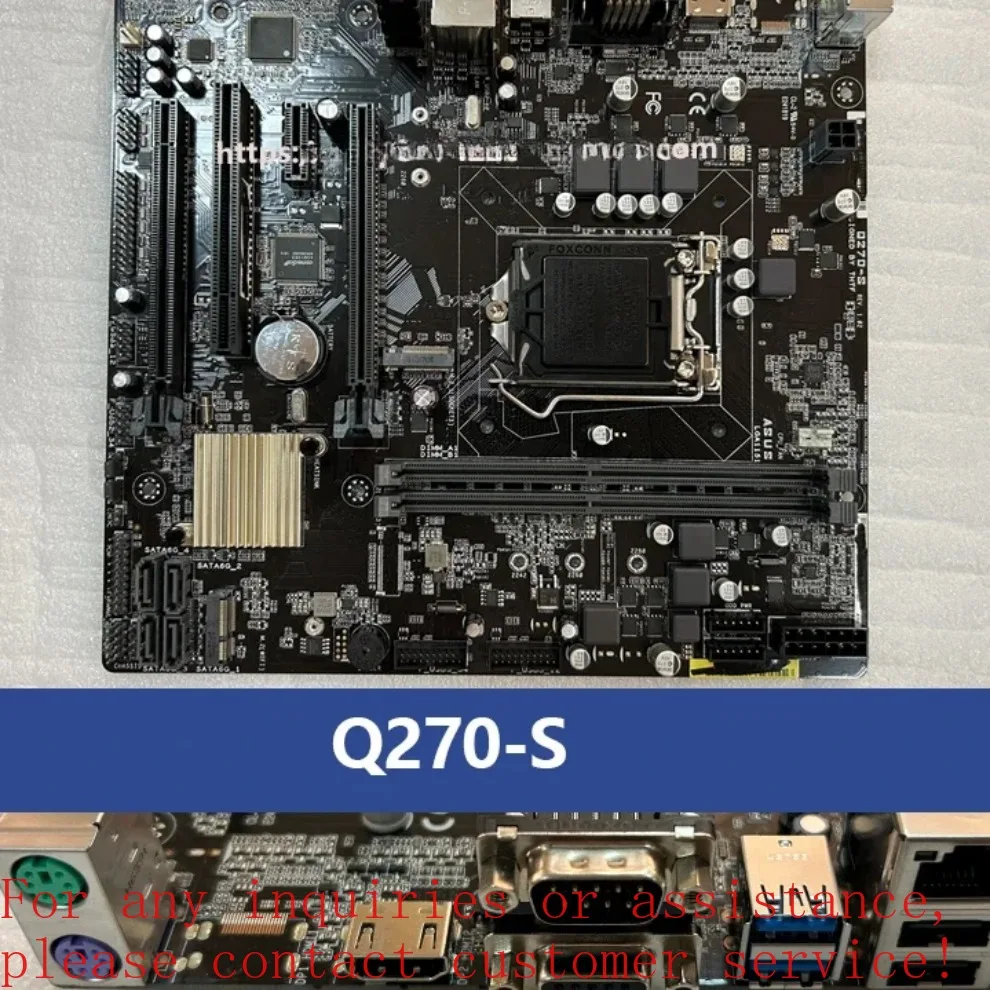 Used For Tsinghua Tongfang H110-4S H110M-TS Q270-S-P 1151 needle with COM port M.2 main board    (store code: 0837)