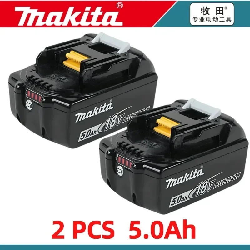 Originele Makita 6.0Ah Batterij voor Makita 18V BL1830B BL1850B BL1850 BL1840 BL1860 BL1815 Vervangende Lithium Batterij