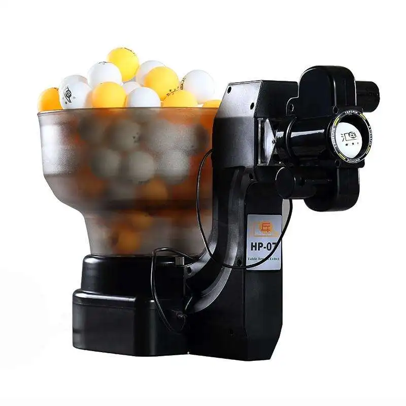 YIZHI Table Tennis Robot Automatic Switch Training 36W Table Tennis Table Ball Machine For Training